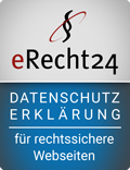 eRecht24 - Siegel - Datenschutzerklärung
